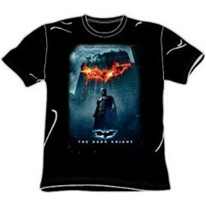 Dark Knight movie poster tee shirt