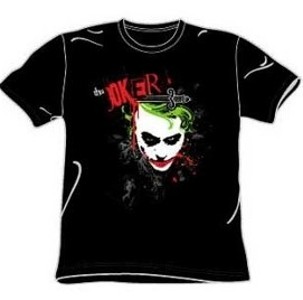 The Dark Knight Heath Ledger Joker t-shirt