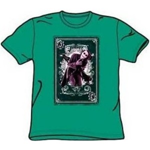 Green colored Batman movie Joker shirt