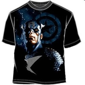 steve rogers captain america t-shirt