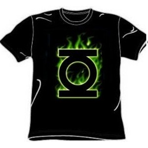 Flame Green Lantern t-shirt