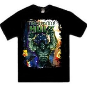 Incredible Hulk jumping Hulk Helicopter exposion movie t-shirt