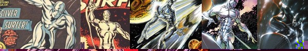 This history of the Silver Surfer superhero from Marvel Comics