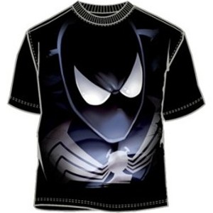 Closeup of Venom shirt