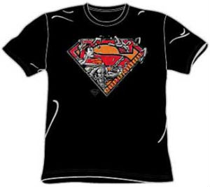 Chain break superman t-shirt