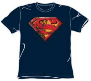 Rusted out superman t-shirt