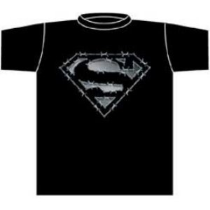 Superman barb wire t-shirt