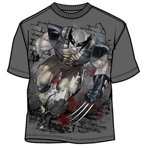 bloody wolverine t-shirt