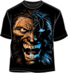 midnight wolverine t-shirt