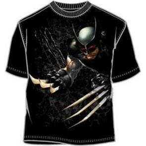 Wolverine attack with adamantium claws t-shirt